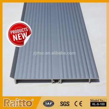 Aluminum Alloy Kitchen Cabinet PVC Skirting Kick Board