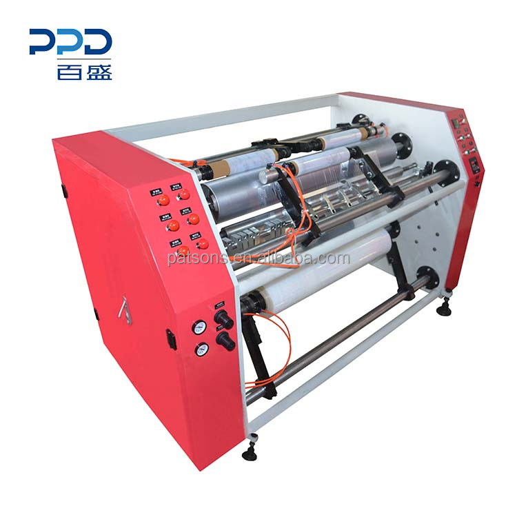 China Manufacture PVC Cling Film Slitting Rewinding Machine