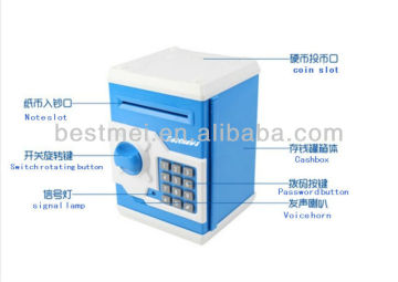 password plastic safe money box