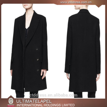 2015 new Women's long overcoat/slim Ladies' woolen coat /good quality warm outercoat/topcoat