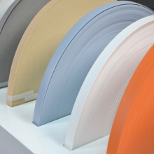 PVC edg banding tape solid colour white