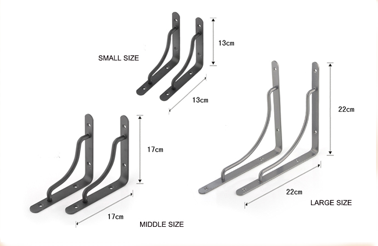 Shelf Bracket Size