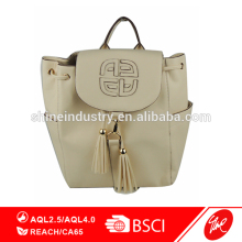Top Quality Korean Style Fashion PU Tassel Backpacks Shoulder Bags