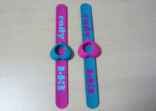 Heart Shape Silicone Watch Faces Interchangeab Slap Strap On Watch