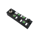 6 Way M8 -distributieboxen met M12 -connector