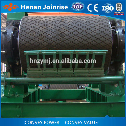 Heavy duty belt conveyor for sand, mining, etc