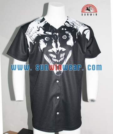 jersey baseball/button down baseball jersey/baseball jersey for sale