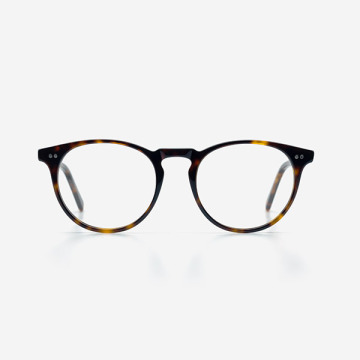 Round Keyhole Acetate Women and Men Optical Frames