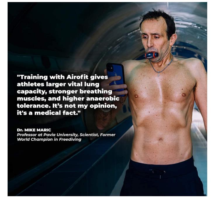 Breathing Exercise Device Guided Smart Breathing Trainer Muscle Trainer for Enhanced Lung Capacity Physical Performance