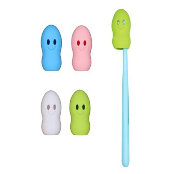 Custom BPA Free Silicone Toothbrush Head Cover