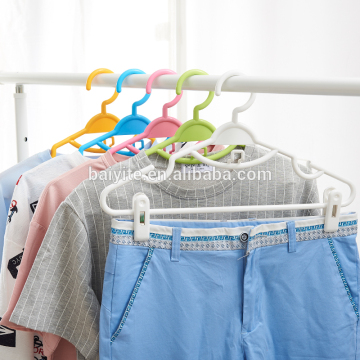 Hangers, Plastic hangers with clips