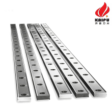 Rubber tire processing blade