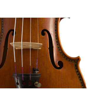 Handmade Advanced  Solid Nice Flamed Violin