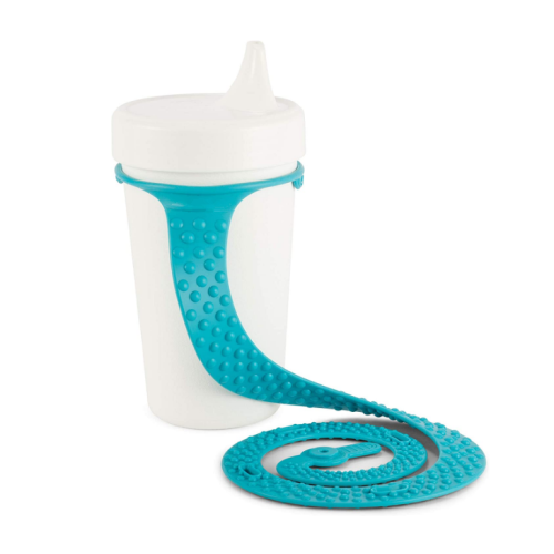 Makanan Gred Silikon Sippy Cup Holder Strap