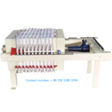 Good Price Manual Operation Jack Compacting Filter Press