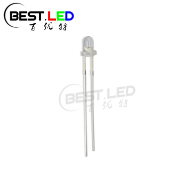 Basic Red 3mm LED Round Top Clear Lens