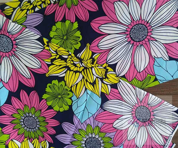 Cotton Wax Print Textile