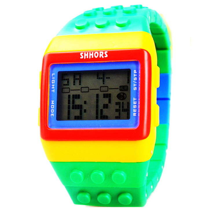 Colorful Children Silicone LED Digital Watch