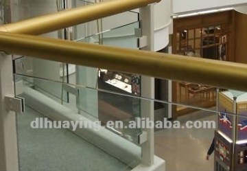 Tempered Glass Wood Railing