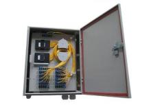Cold rolled steel Fiber Optic Distribution Box with 164 PLC