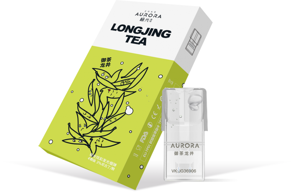 Portable Vape Cartridge Longjing Tea Flavor Is Availabled