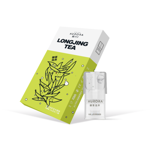 Cartuccia portatile a cartuccia longjing tè il sapore è disponibile