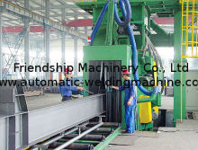 High Speed Shot Blasting Machine , Steel Shot Blast Equipment