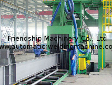 High Speed Shot Blasting Machine , Steel Shot Blast Equipment