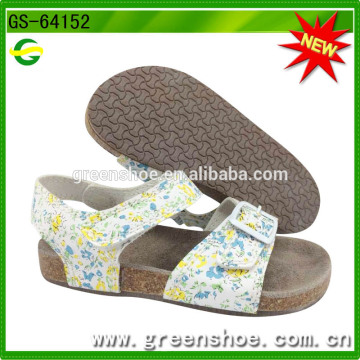 High quality new arrival girls flat sandals design