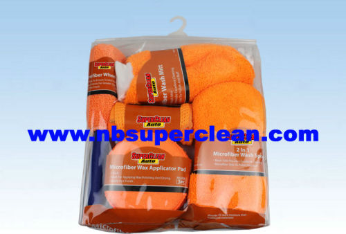 car wash pad,car wash mitt,microfiber cloth car wash kit