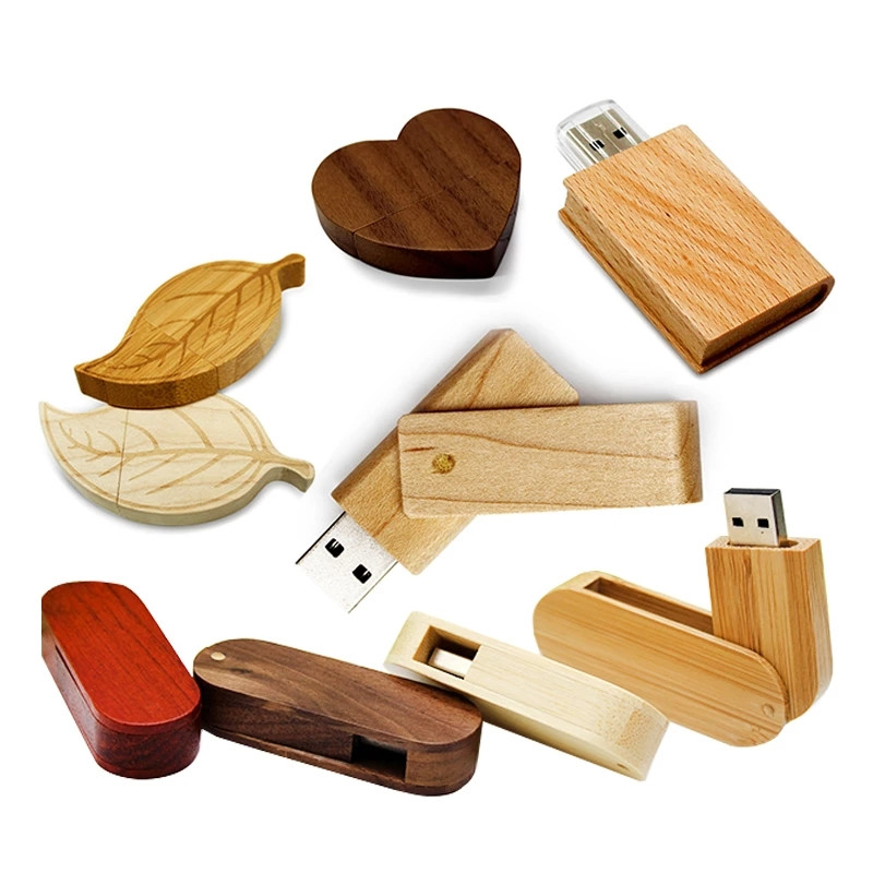 usb flash drive wood