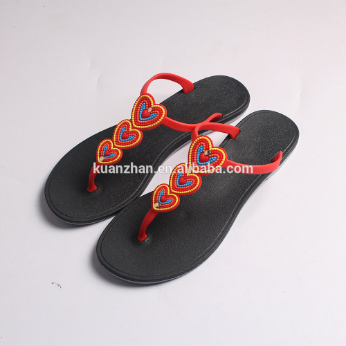 popular nude girls summer beach flip flops