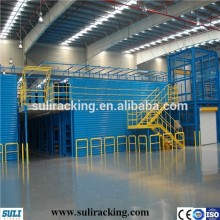 Medium Duty Selective Storage Mezzanine Warehouse Rack