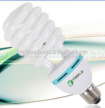 High power half spiral CFL ESL 80W