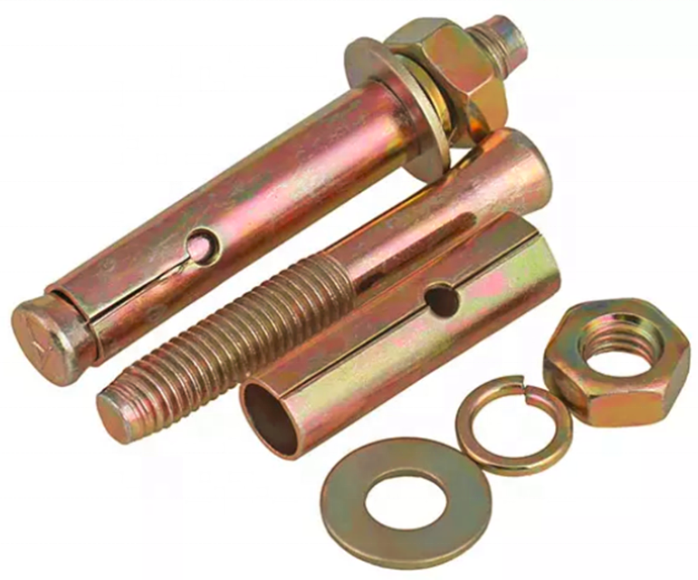 Customizable Zinc Plated Wedge Anchor Expansion bolt