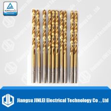 HSS Straight Shank Titanium Nitride Coated Twist Bit