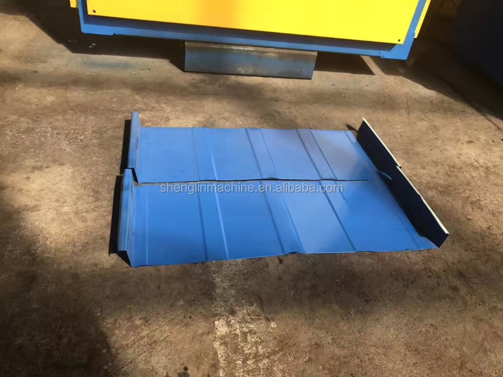 Standing seam / Self lock roofing tile roll forming machine