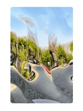 Stainless steel embossed plate 4