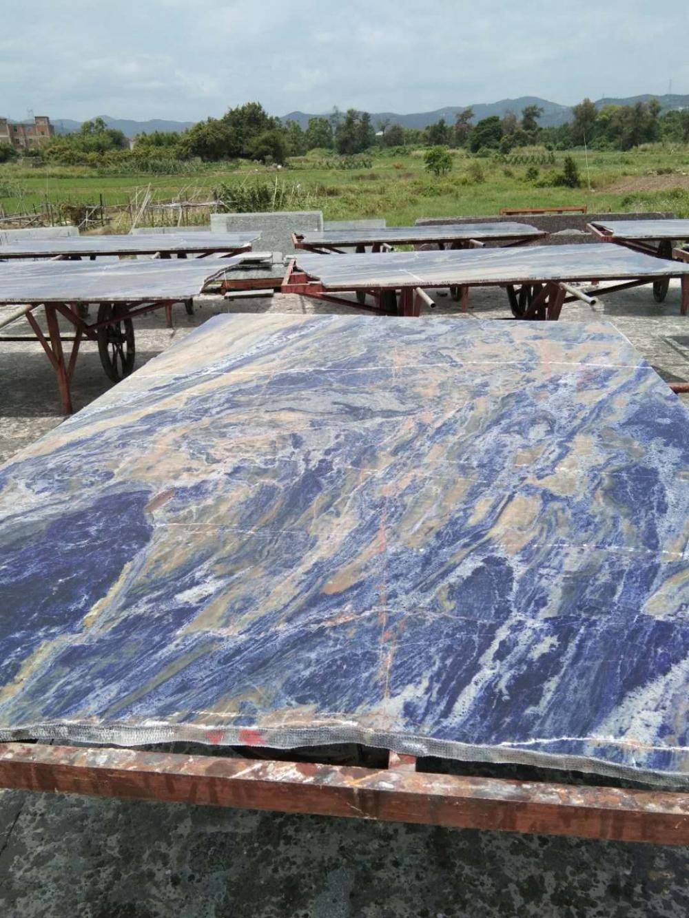 Blue Sodalite Slab 1