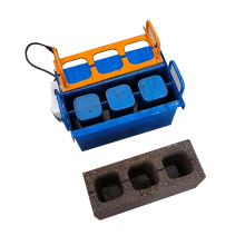 Interlocking Paving Brick Mold: Manual Hollow Soil Block Brick Moulding Machine