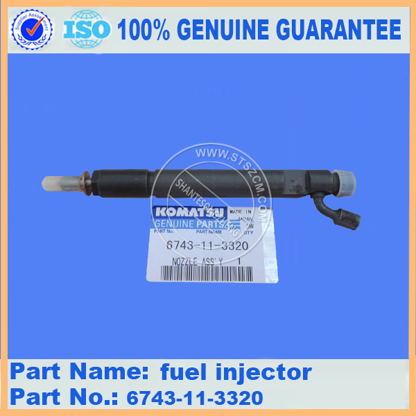 Injector 6754-11-3011 for Komatsu WA250PZ-6