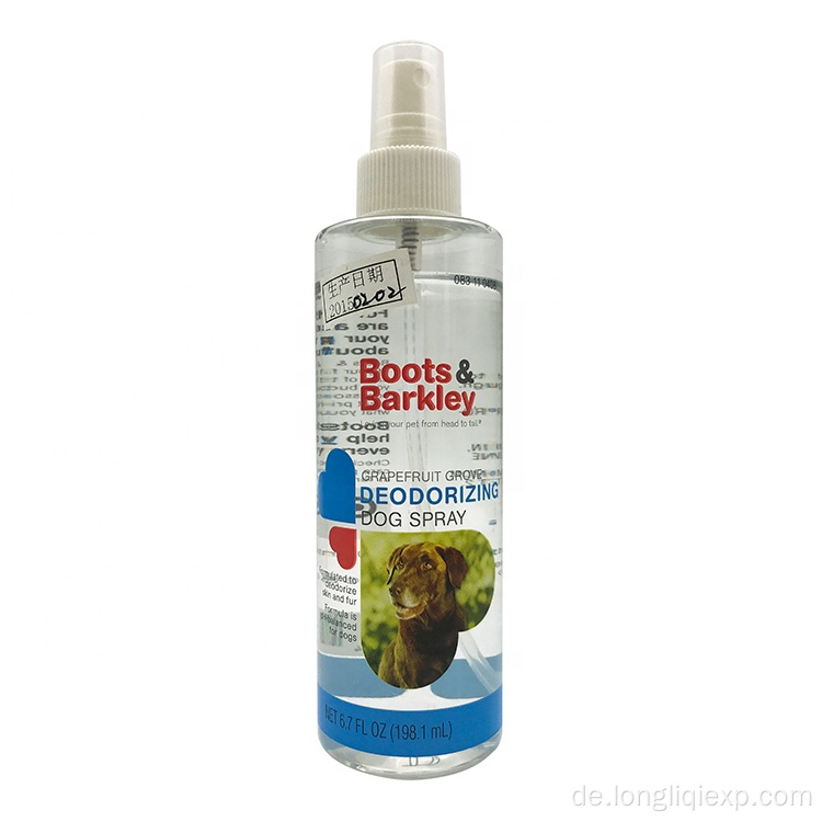 198,1 ml Hunde-Desodorierungsspray Haustiergeruchsbeseitiger