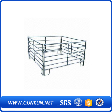 Horse paddock fence In Farm