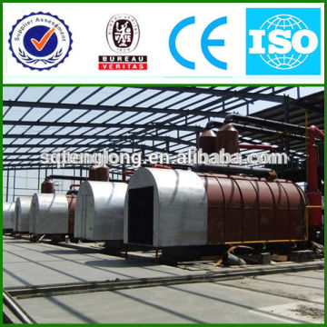High output waste tire pyrolysis plant,used tyre pyrolysis plant for sale