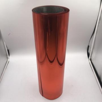 Película láser de PVC metalizada de color personalizado para decoración