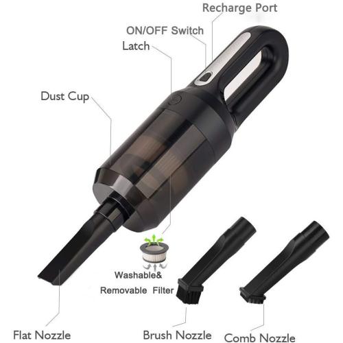 カーオフィスホーム用ミニ掃除機