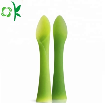 100% Silicone Baby Training Spoon BPA-free Trainer Spoon