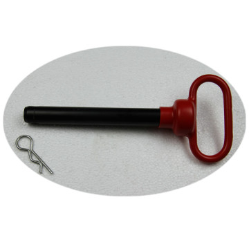 Agricultural replacement top link hitch pin clip