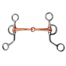 Copper Jointed Stainless Steel Horse Western Bits