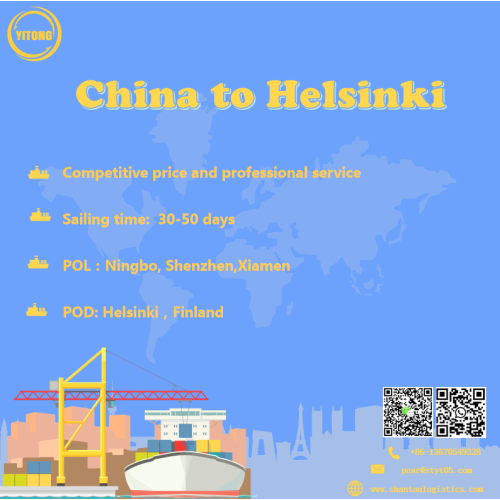 Sea Freight From Xiamen To Helsinki